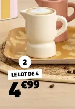 GiFi 4 tasses à café offre