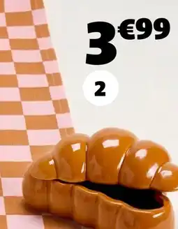 GiFi Boîte déco croissant offre