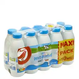 Auchan Supermarché Auchan lait demi-écrémé auchan offre