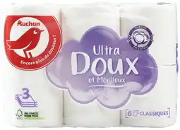 Auchan Supermarché Auchan papier toilette ultra doux auchan offre