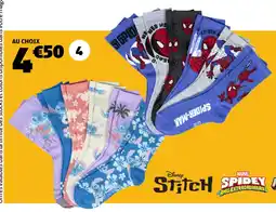 GiFi Disney 6 paires de chaussettes enfants offre
