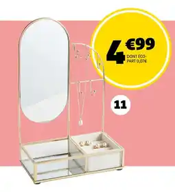GiFi Porte bijoux miroir offre
