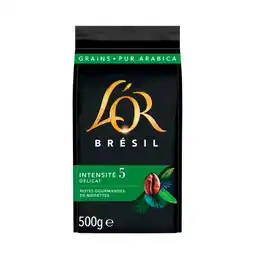 Auchan Supermarché L or café en grains brésil l'or offre