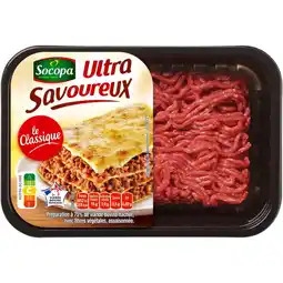 Auchan Supermarché Socopa haché au bœuf ultra savoureux socopa offre