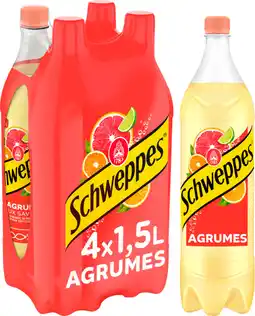 Auchan Supermarché Schweppes schweppes agrumes offre