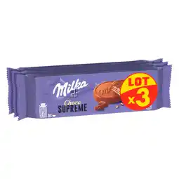 Auchan Supermarché Milka biscuits choco suprême milka offre