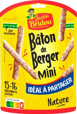 Auchan Supermarché Justin bridou bâton de berger mini justin bridou offre