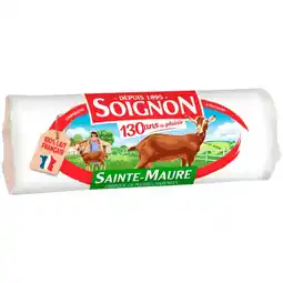 Auchan Supermarché Soignon bûche de chèvre sainte-maure soignon offre