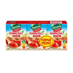 Auchan Supermarché Panzani tomacouli nature panzani offre