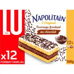 Auchan Supermarché Napolitain napolitain classique individuel format familial lu offre