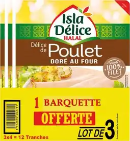 Auchan Supermarché Isla delice délice de poulet halal isla délice offre