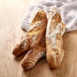Auchan Supermarché Sans marque 3 baguettes mie dinette achettées offre