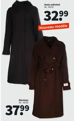 Wibra Veste softshell offre