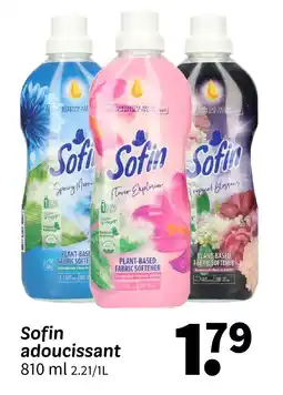 Wibra Sofin adoucissant offre