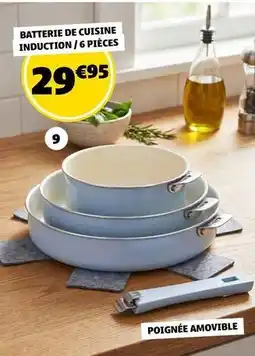 GiFi Batterie de cuisine induction offre