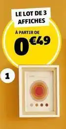 GiFi Le lot de 3 affiches offre