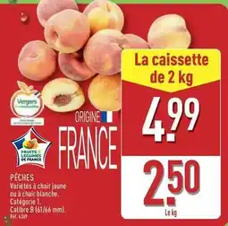 ALDI Pêches offre