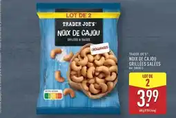 ALDI Trader joe's - noix de cajou grillées salées offre