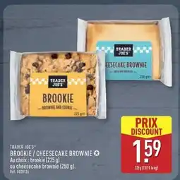 ALDI Trader joe's - brookie/cheesecake brownie offre