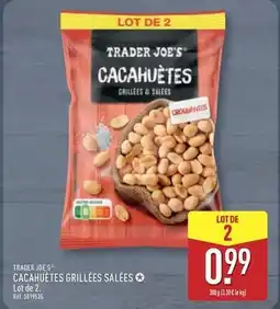 ALDI Trader joe's - cacahuètes grillées salées offre