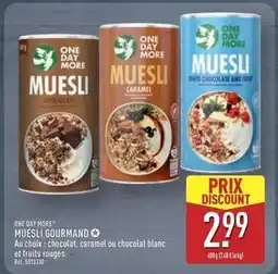 ALDI Muesli gourmand offre