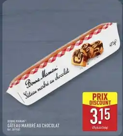ALDI Bonne maman - gâteau marbré au chocolat offre