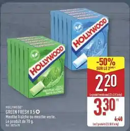 ALDI Hollywood - green fresh x 5 offre