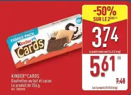 ALDI Ferrero rocher - kinder cards offre