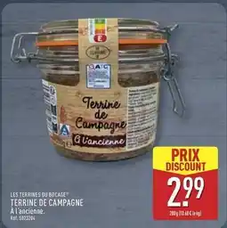 ALDI Les terrines du bocage - terrine de campagne offre
