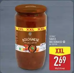 ALDI Head - sauce bolognaise offre