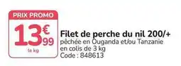 Promocash Promo - filet de perche du nil 200/+ offre