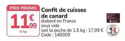 Promocash Promo - confit de cuisses de canard offre