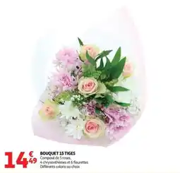 Auchan Supermarché BOUQUET 15 TIGES offre