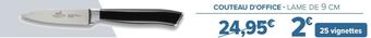 Carrefour Couteau d'office offre