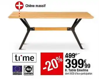 BUT Table Emeline offre