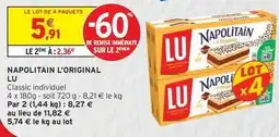 Intermarché Express Lu - napolitain l'original offre