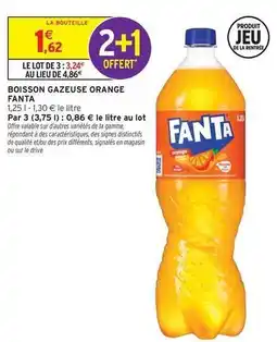 Intermarché Express Fanta - boisson gazeuse orange offre