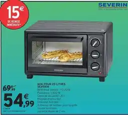 Intermarché Express Severin - mini four 20 litres offre