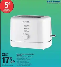 Intermarché Express Severin - grille pain blanca/argent offre