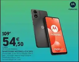 Intermarché Express Motorola - smartphone e14 gris offre