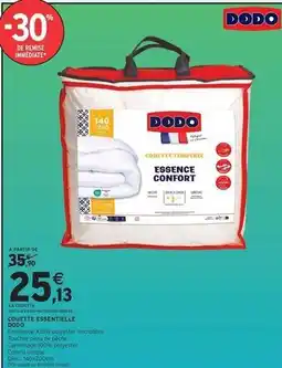 Intermarché Express Dodo - couette essentielle offre