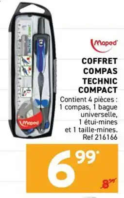 Trafic Maped COFFRET COMPAS TECHNIC COMPACT offre