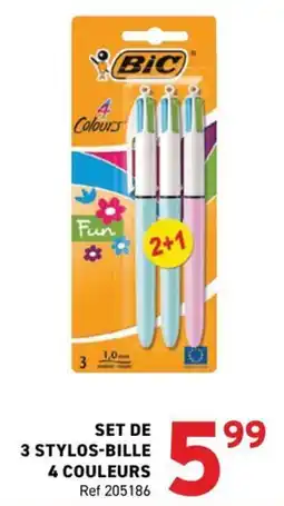 Trafic BIC Stylos-bille offre