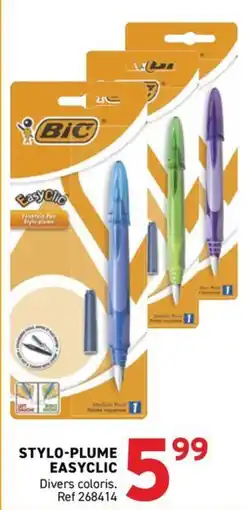 Trafic BIC Stylo-plume EasyClic offre