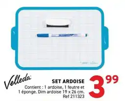 Trafic Velleda SET ARDOISE offre