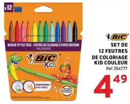 Trafic BIC Kids Feutres de coloriage offre