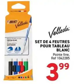 Trafic Velleda Feutres pour tableau blanc offre