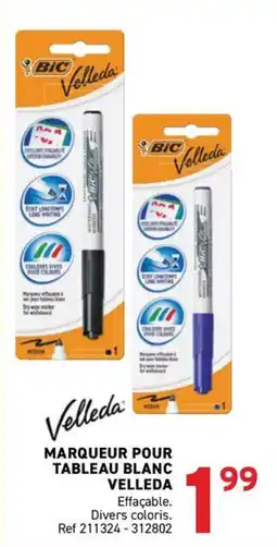 Trafic BIC Velleda MARQUEUR POUR TABLEAU BLANC offre