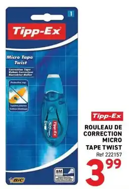 Trafic Tipp-Ex Rouleau de correction micro tape twist offre