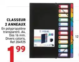 Trafic Viquel Classeur 2 Anneaux offre